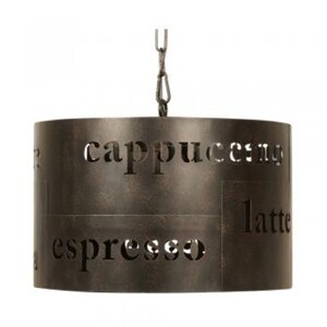 Mille Black and Gold Beverage Industrial 3 Light Pendant