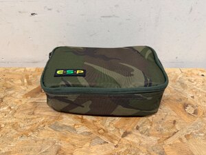 Carp Fishing Tackle - ESP Camo Tackle Case, Large Pouch, Ex-Display