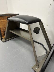 Harley Davidson Shoe Fitting Bench Ex-Display Industrial Metal