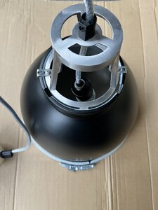 Btc Original Titan Pendant Light, Size 1, Black, Ex-Display, Blemishes