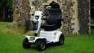 Ex Demo Mobility Scooter 8 mph Scootertech Extreme Plus Up to 35 Miles