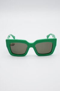 Bottega Veneta Sunglasses Green Black Women's Ex-Display - No Box