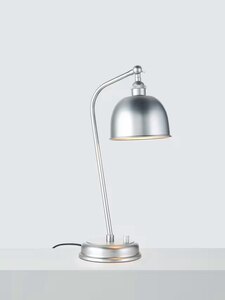 Boxed Ex-Display John Lewis Baldwin Desk Lamp, Silver