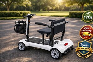 SLK Power Ultra Light Folding Mobility Scooter, Ex-Display, 17kg, Airline Friendly