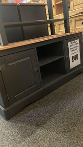 Corona Charcoal 2 Door Media Unit (Ex-Display)