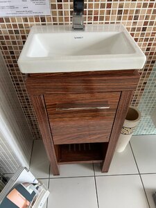 Duravit 2nd Floor Vanity Unit Set, Ex-Display, Rosewood