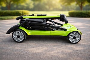 Ex-Demo Lightweight 17kg Folding Mobility Scooter Airline Travel Scooter