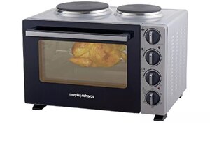 Morphy Richards 28L 2850W Mini Oven With Dual Hob Ex-Display