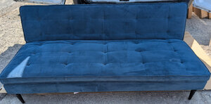Ex-Display Swyft Blue Click Clack Sofa Bed - Local Delivery Only