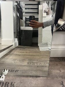 Ex-Display Roper Rhodes Atom LED Illuminated Bathroom Wall Mirror 600x450