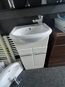 White Gloss Vanity Unit Set - Ex-Display
