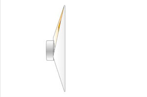 Grossmann KITO LED Two Lamp Wall Light Matt White - Ex-Display