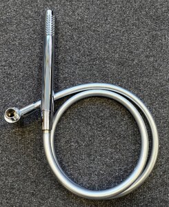 Abacus Vessini Round Hand Shower with Wall Outlet Chrome - Ex-Display