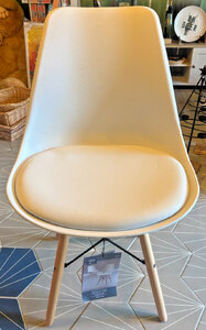 Bayside Furnishings By Whalen White Eiffel Dining Chair - Ex-Display