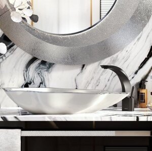 Graff Ametis Single Lever Basin Mixer, Matte Black, Ex-Display