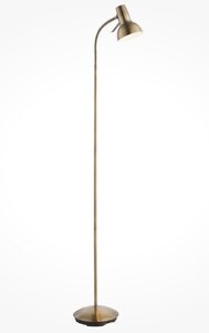 Floor Light Brass Amalfi Antique Endon 76605 Ex-Display
